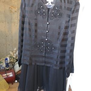 2-pc, Black skirt and jacket